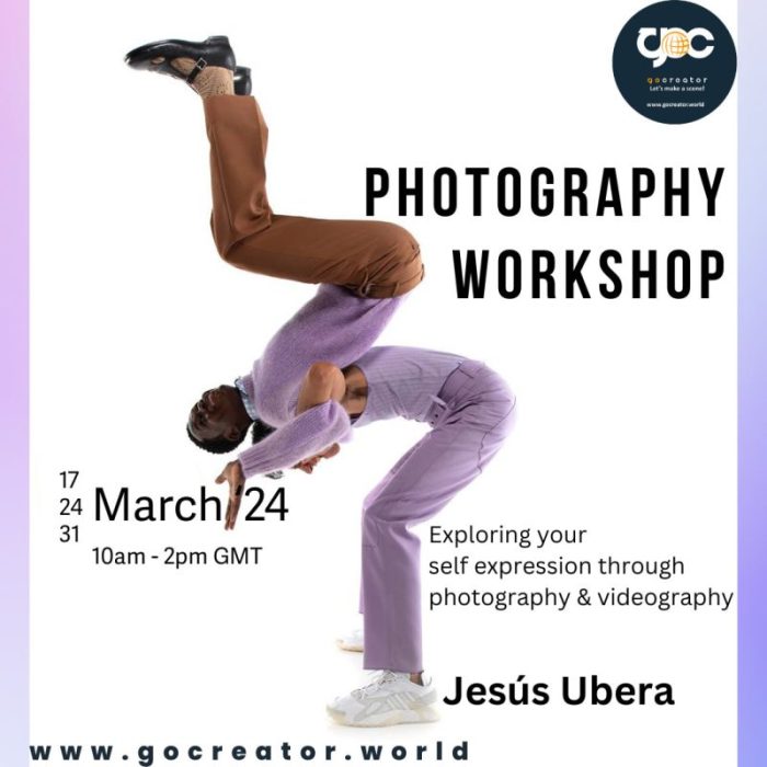 Jesus workshop Exploring yourself expression through photography & videography - Intermediate level